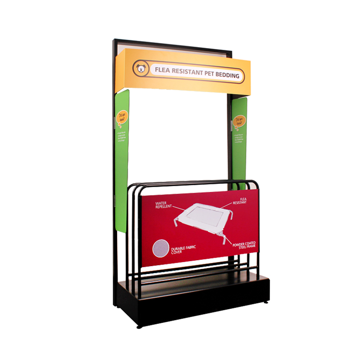 可拆裝鐵質展示架定制