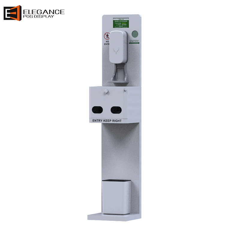 落地款多功能五合一測溫展架 工廠定制