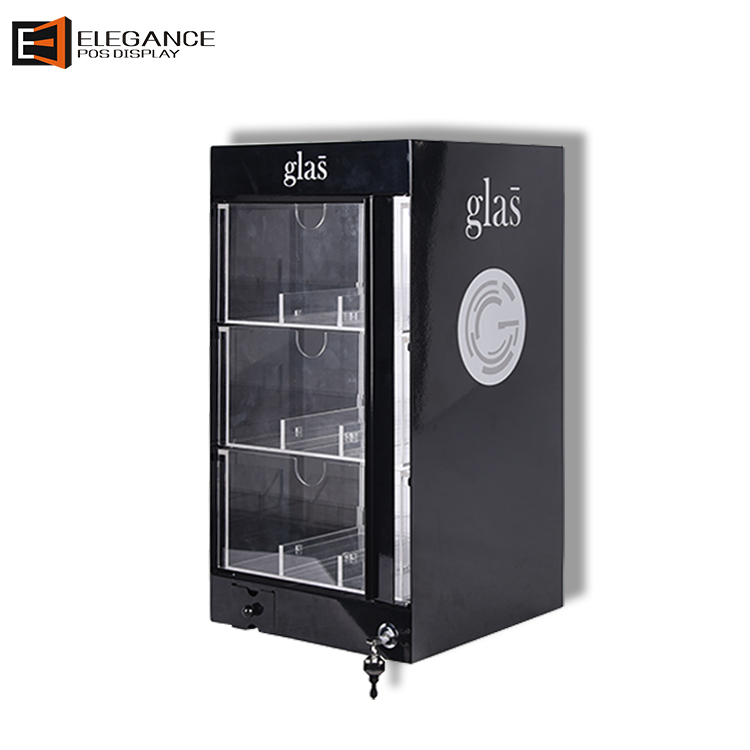 熱銷定制金屬臺面電子煙展示架香煙展架