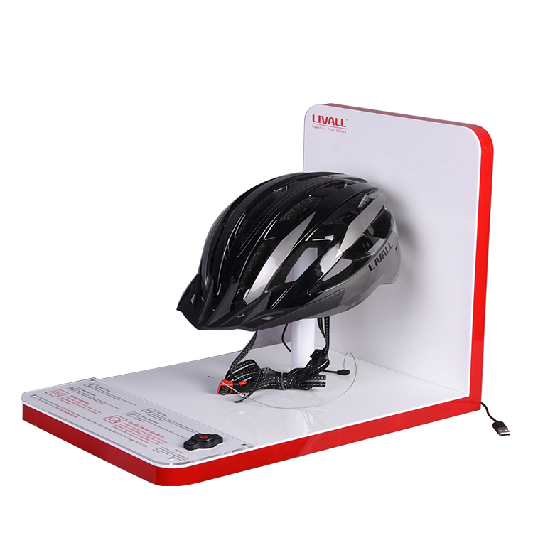 高端臺面亞克力頭盔展示架 亞克力工廠直供